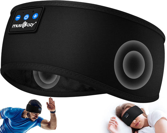 Sleep Headphones Bluetooth Headband Headphones for Side Sleepers